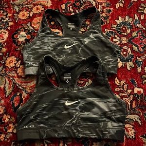 2 Nike Pro sports bras (combo purchase)
